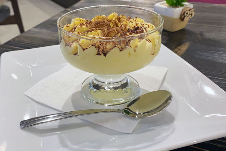 Il tiramisù anche senza glutine e senza lattosio da Ghiotto Ristorante Pizzeria